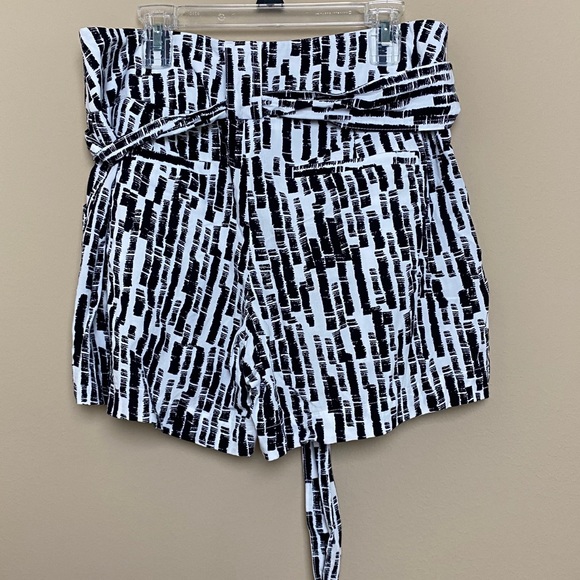 Shorts with Belt - Picture 2 of 3